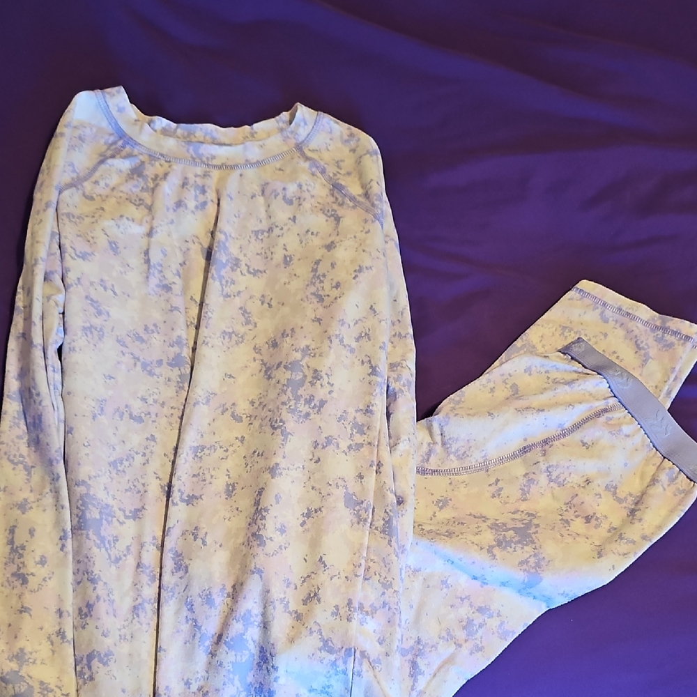 All in Motion Pink and Light Purple Lounge Set